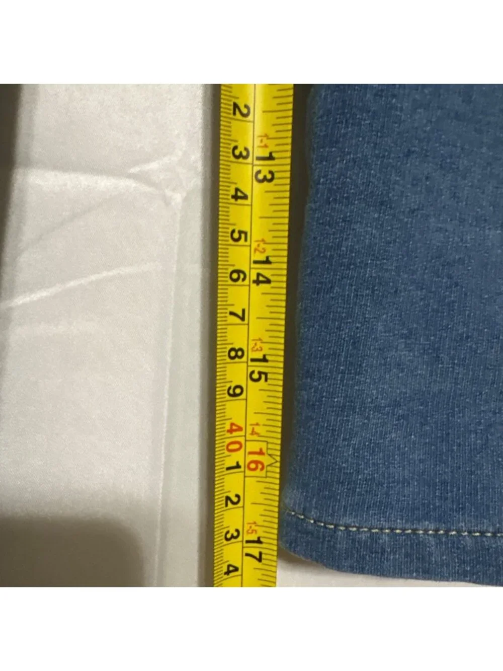 Cat & Jack Girls XS 4/5 Blue Denim Pull On Stretch Skinny Jeggings Jeans Kids